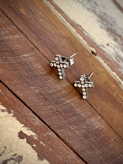 AROS CRUZ STRASS - comprar online