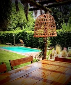 LAMPARA BAMBU - tienda online