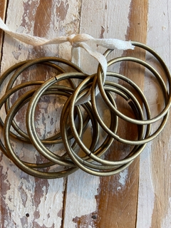 ARGOLLAS PARA CORTINA BRONCE X12U - tienda online