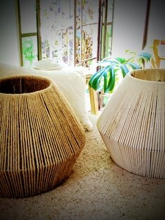 LAMPARA TULUM YUTE 40CM - El Almacén de Totó® | #Inspirando Mujeres