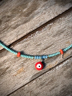 COLLAR BLOKEO TURQUESA - El Almacén de Totó® | #Inspirando Mujeres