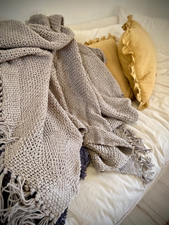 MANTA HAMPI GRIS - tienda online