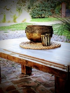 MESA RATONA DE MADERA ANTIGUA en internet
