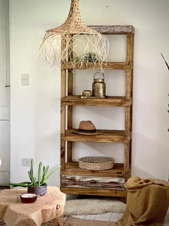 REPISA MADERA ANTIGUA 70CM DELUXE - comprar online