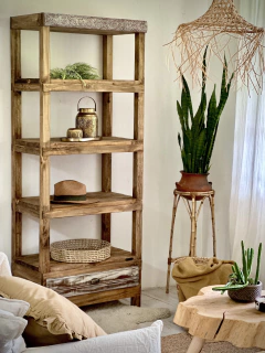 REPISA MADERA ANTIGUA 70CM DELUXE