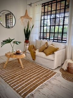 ALFOMBRA YUTE RAYAS 1,20x1,80 - El Almacén de Totó® | #Inspirando Mujeres