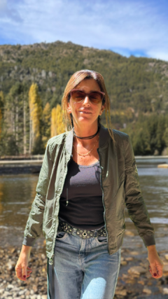 Imagen de CAMPERA REVERSIBLE NEGRA