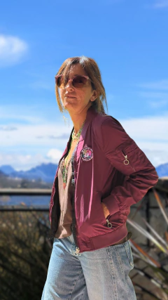 CAMPERA REVERSIBLE BORDEAUX - comprar online