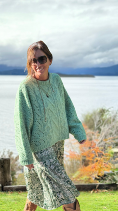 VESTIDO SQUARE VERDE LARGO - El Almacén de Totó® | #Inspirando Mujeres