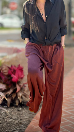 PANTALÓN BIAO BORDEAUX - comprar online
