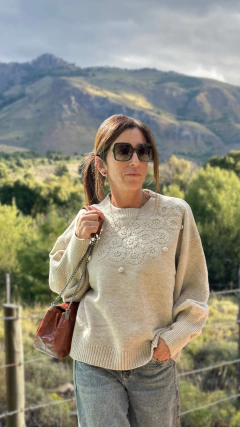 SWEATER OSLO BEIGE - comprar online