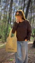 SWEATER RUFINA CHOCO en internet