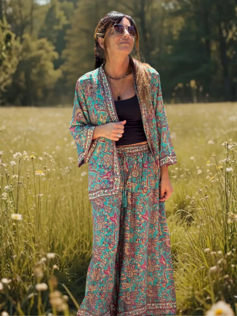 CONJUNTO INDIA TURQUESA - comprar online