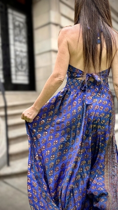 VESTIDO BANGKOK AZUL - comprar online