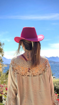 SOMBRERO PANA BORDEAUX - El Almacén de Totó® | #Inspirando Mujeres