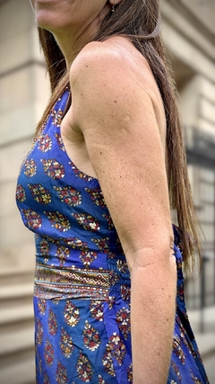 VESTIDO BANGKOK AZUL - El Almacén de Totó® | #Inspirando Mujeres