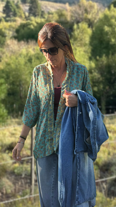 KIMONO CORTO GREEN NEW - El Almacén de Totó® | #Inspirando Mujeres