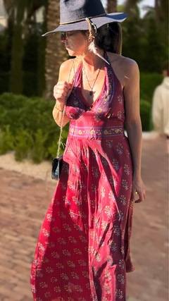 VESTIDO BANGKOK BORDEAUX NEW - El Almacén de Totó® | #Inspirando Mujeres