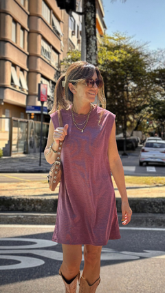 VESTIDO MORLEY BORGONA - comprar online