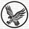 MATRIZ DE BORDADO AGUIA 02 PATCH