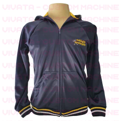 BLUSA TIPO ADIDAS COM PUNHO LISTRADO