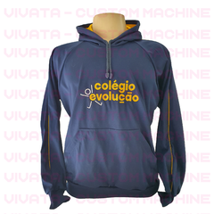 BLUSA DE HELANCA AZUL (CANGURU)
