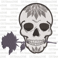 MATRIZ DE BORDADO CAVEIRA 01