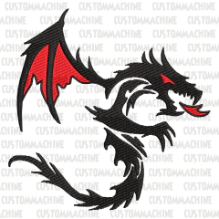 MATRIZ DE BORDADO DRAGAO 01