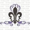 MATRIZ DE BORDADO FLOR DE LIS 01