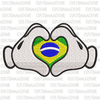 MATRIZ DE BORDADO MAO MICKEY CORACAO BRASIL