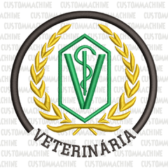 MATRIZ DE BORDADO VETERINARIA 01 REDONDO