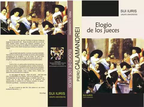 Elogio de los Jueces. Calamandrei, Piero