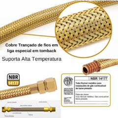 Kit Duplo Instalação a Gás Botijão Glp 13Kg C/manômetro Cooktop Forno - Haenke na internet