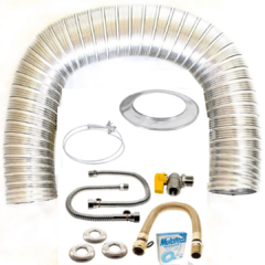 Kit Instalação Para Aquecedor á Gás Completo