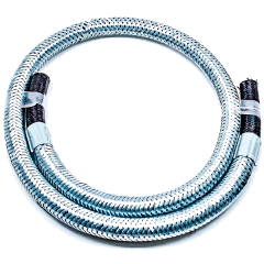 Flexivel Metalico Prata 1/2 Bico 3/8 X Bico 3/8 (Veja Tamanhos Nas Variações)