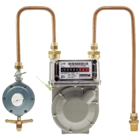 Kit Medidor de Gás Lao G-1.0 Completo