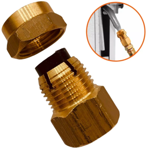 Adaptador Dako 1/2 Femea Latão