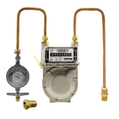 Kit Medidor de Gás Lao G-0,6 Glp Completo