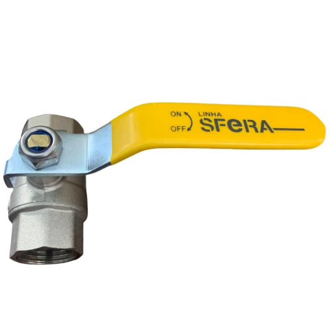 Valvula de Esfera Latão 1 f/f - comprar online