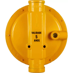 Regulador Gás Aliança 76511 Amarelo 12 Kg/h Estagio Unico - Elite Gás Tubos e Conexões