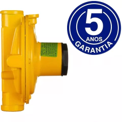 Regulador Gás Aliança 76511 Amarelo 12 Kg/h Estagio Unico - loja online