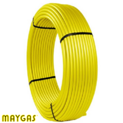 Tubo Pex Multicamada 20mm x 2mm Para Gás Proteção UV ( Rolo 100mts ) - Maygás