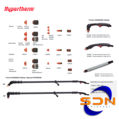 Torcha Plasma Manual Pmx125 HYPERTHERM - comprar online