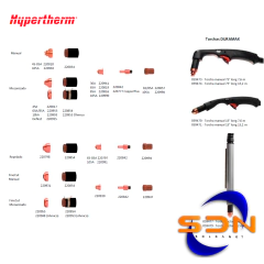 Torcha Plasma Recta Pmx65/85/105 HYPERTHERM en internet