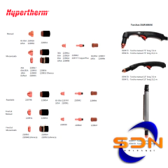 Deflector Mecanizado Powermax 65/85/105A 220955 HYPERTHERM (blis.x 1u) - tienda online