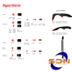 Torcha Plasma Manual Pmx65/85/105 HYPERTHERM - comprar online