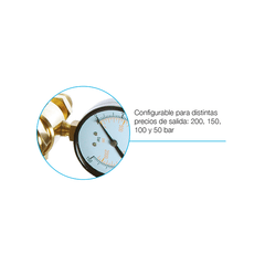 Válvula Regulador Alta Presión Nitrogeno ARGENFLOW AF1740 - comprar online