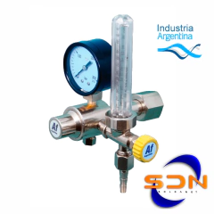 Válvula Regulador Mini c/flow Argón/Atal ARGENFLOW AF5860