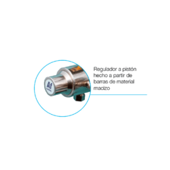 Válvula Regulador Mini c/2 flow Argón/Atal ARGENFLOW AF58602F - comprar online