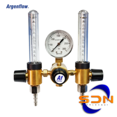 Válvula Regulador Mini c/2 flow Argón/Atal ARGENFLOW AF58602F